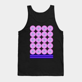 Circles Pattern Tank Top